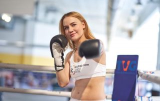 Boxweltmeisterin Nicole Wesner © Philipp Tikowsky