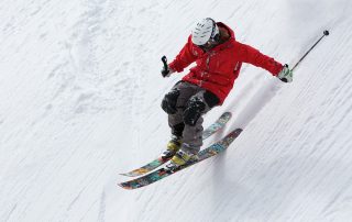 Skifahrer: Skiverletzungen behandeln