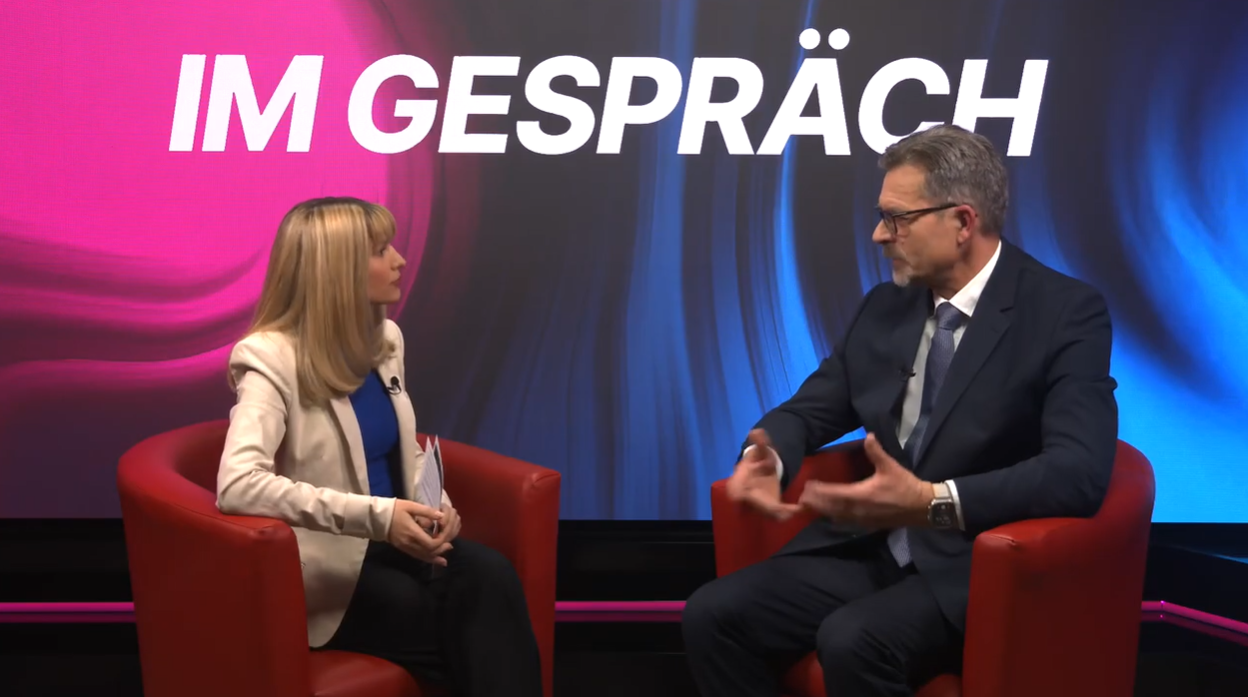 Prof. Marlovits im Gespräch